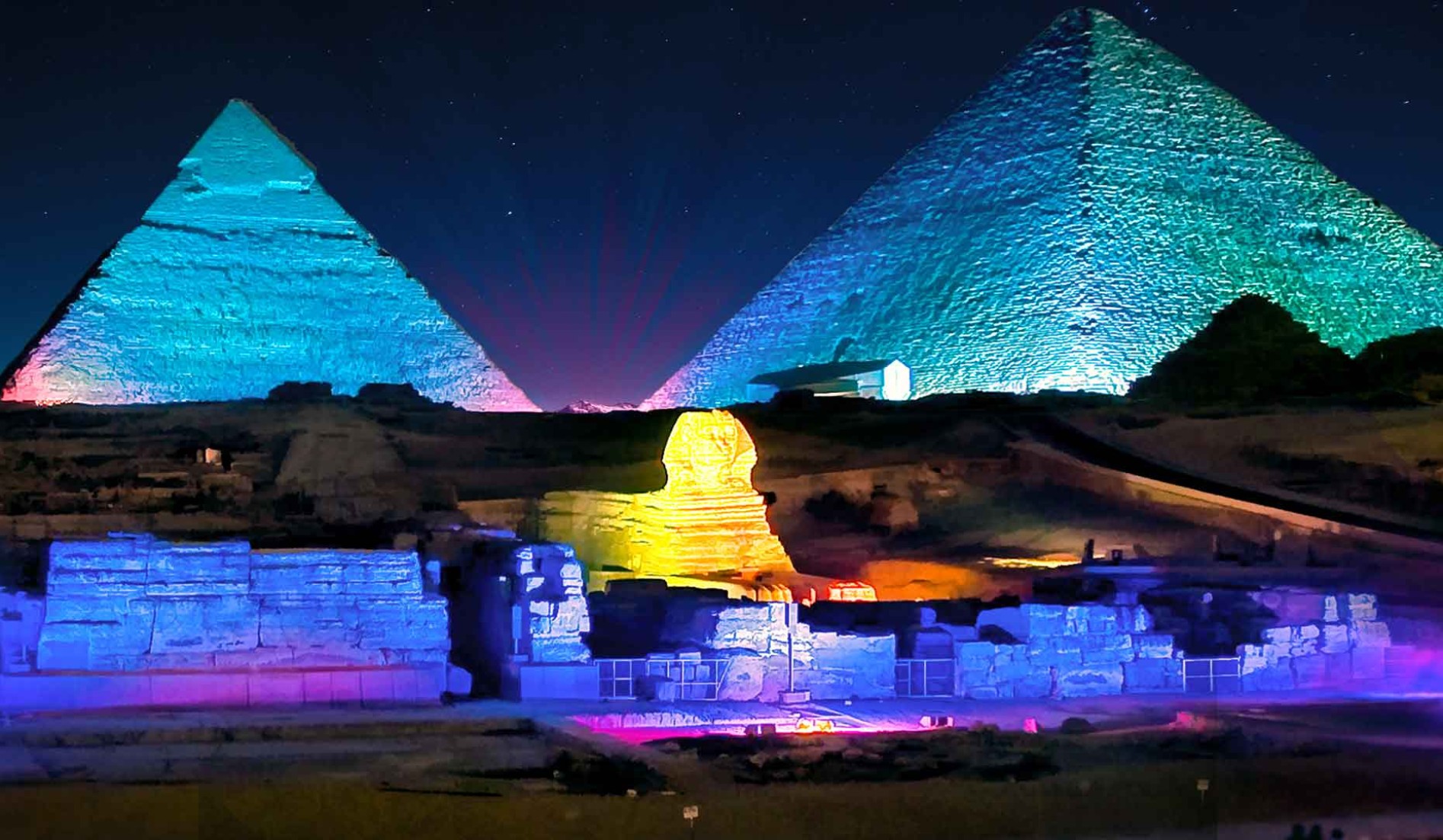 Sound and Light Show at the Pyramids